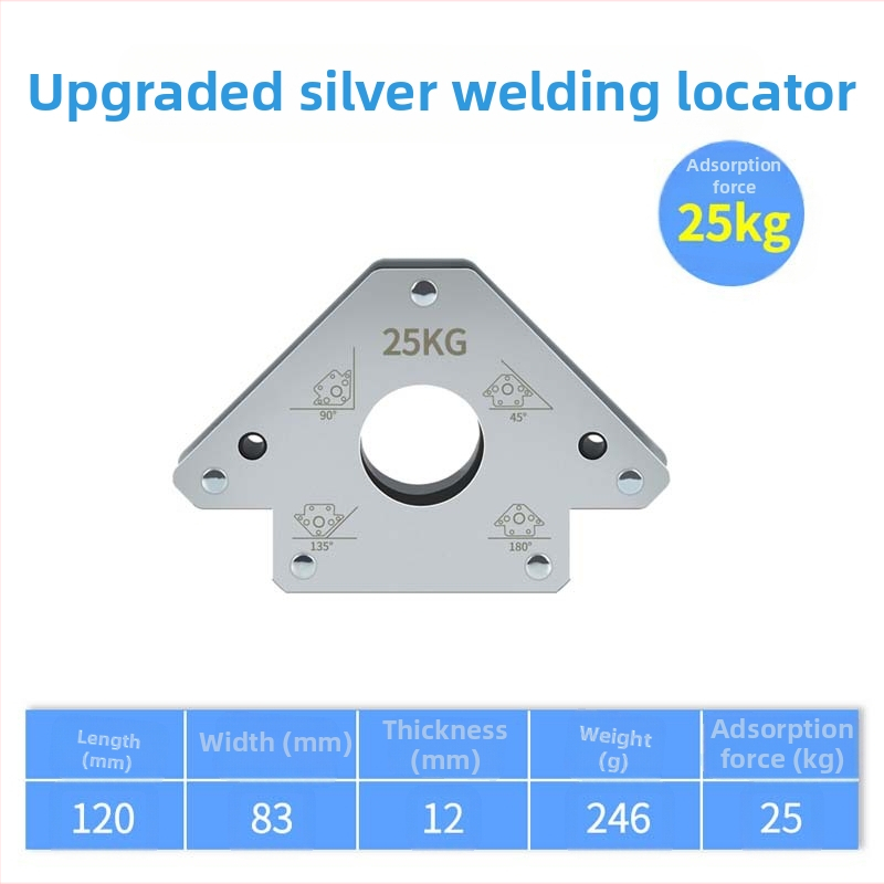 Zavarivački pozicioner s magnetskim držačem Onkel.J (za zavarivanje, standardni promjer 168, materijal Locator 168, serija 168)
