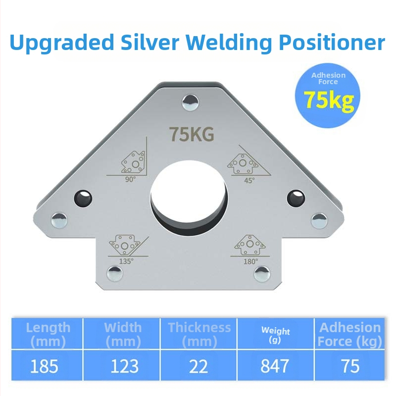 Zavarivački pozicioner s magnetskim držačem Onkel.J (za zavarivanje, standardni promjer 168, materijal Locator 168, serija 168)