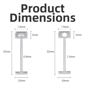 Уред за нивелиране на плочки със заменяеми стоманени игли, Т‑пин и повторно използваем клип