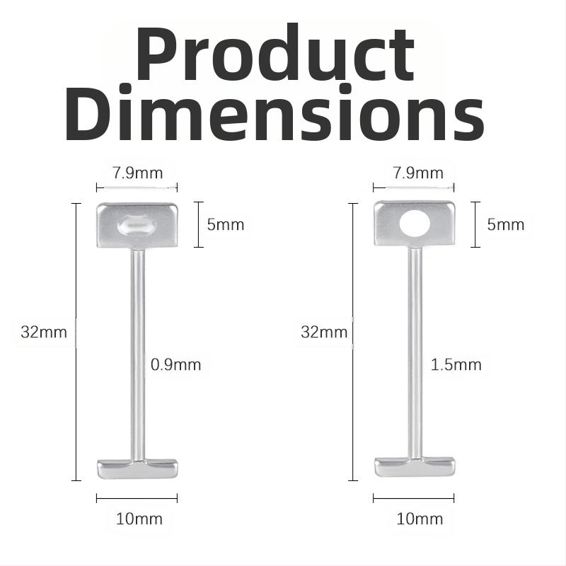 Уред за нивелиране на плочки със заменяеми стоманени игли, Т‑пин и повторно използваем клип