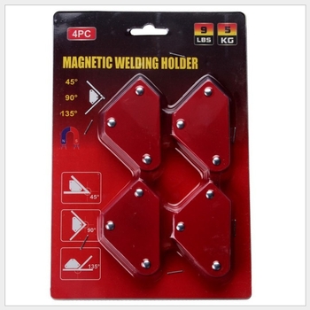Mini magnetski locator za zavarivanje s fiksnim kutom, set od 4 komada, 9 lb privlačne sile, Yili Hardware