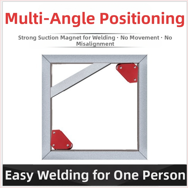 Мини 4-частов магнитен заваръчен локатор с фиксиран ъгъл, 9 lb дърпане, Yili Hardware