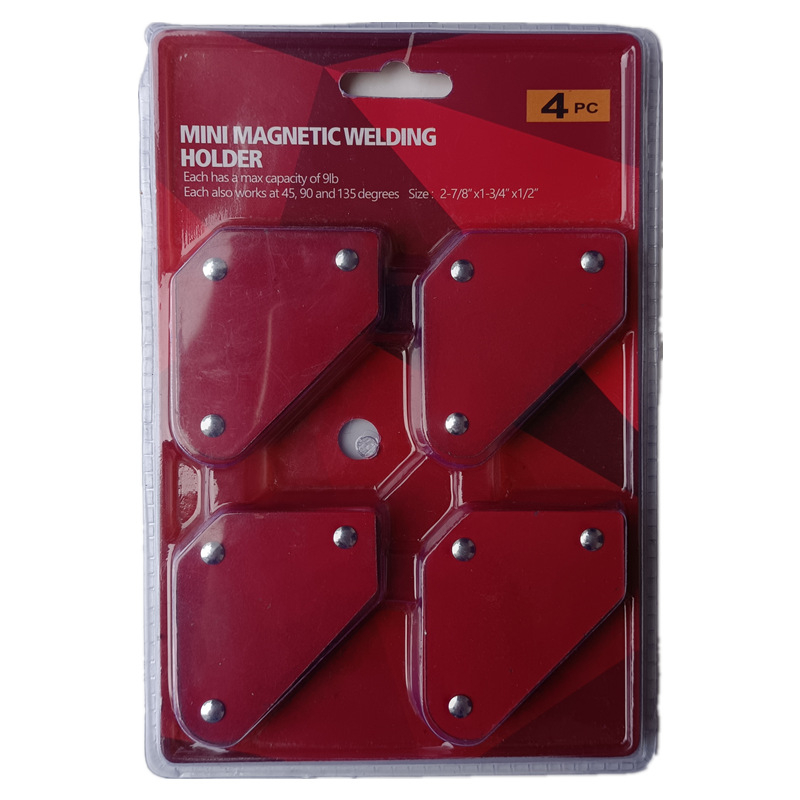 Mini magnetski locator za zavarivanje s fiksnim kutom, set od 4 komada, 9 lb privlačne sile, Yili Hardware