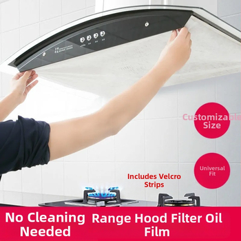 Zsírtaszító szűrőpapír a páraelszívóhoz (nem szövött anyag; 150 csomag)