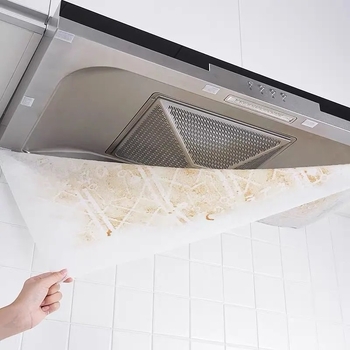 Zsírtaszító szűrőpapír a páraelszívóhoz (nem szövött anyag; 150 csomag)