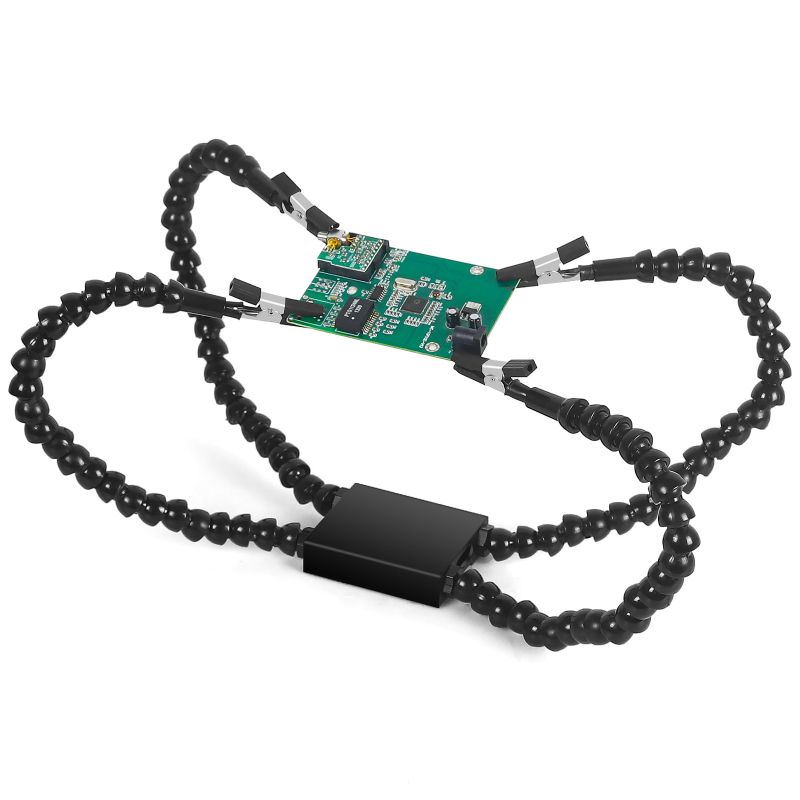 Vertikalne brzo-zakvačujuće kliješta za zavarivanje, PCB držač s četiri čeljusti i univerzalni fleksibilni nosač, 0,4 kg