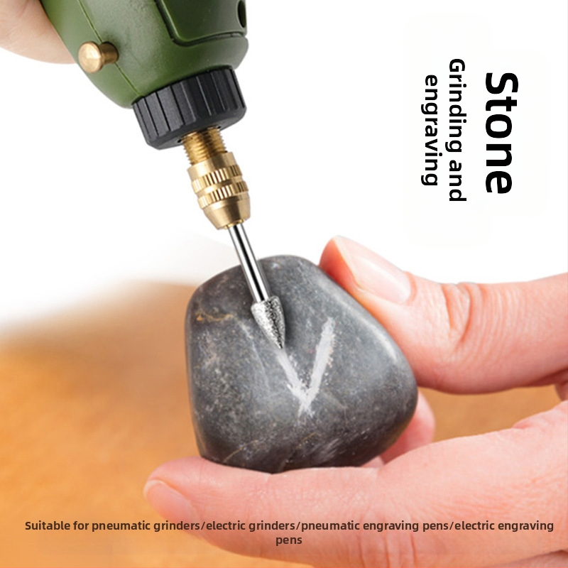 Комплект от 20 диамантени шлифовъчни глави за нефритова обработка и полиране