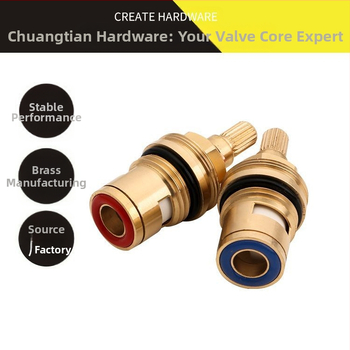 Bakrena jezgra ventila za slavinu 3102B-54-12 | bakreno tijelo | maksimalni tlak 3,5 | okret 90° | maksimalna temperatura 90°C