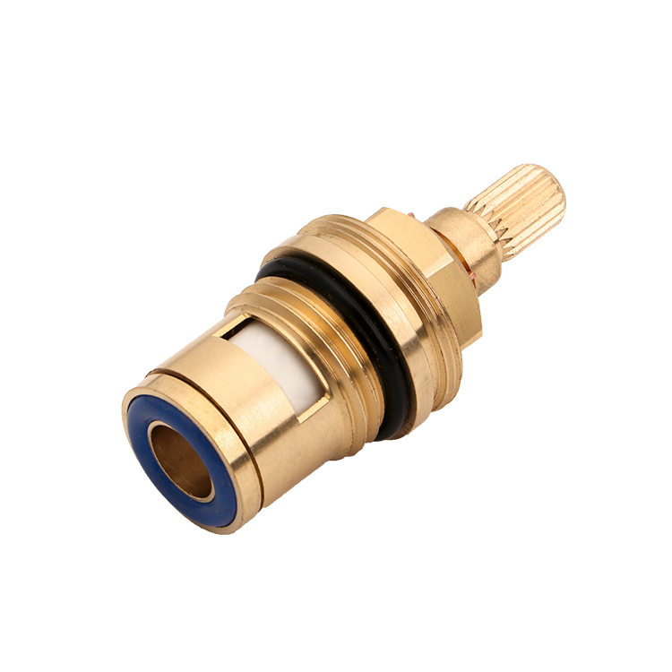 Bakrena jezgra ventila za slavinu 3102B-54-12 | bakreno tijelo | maksimalni tlak 3,5 | okret 90° | maksimalna temperatura 90°C