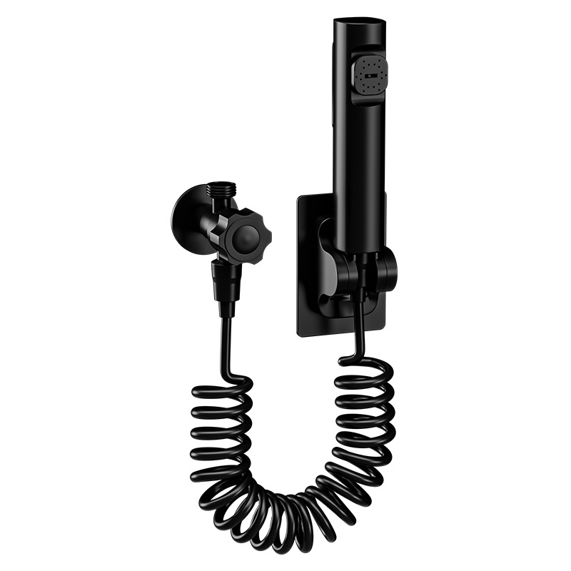 Držač od nehrđajućeg čelika za toaletni prskalj – ugrađivanje u zid, bez bušenja, viseći držač, promjer otvora 4 mm, model J-WYJ, radni tlak 1 MPa