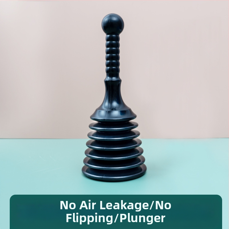 PVC nuotekų atblokavimo įrankis – namų naudojimui, Square Horse prekės ženklas; tinka virtuvei, tualetui, praustuvui, voniai ir grindų nutekėjimui