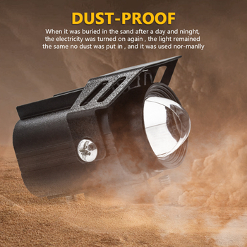 S8 φανάρι μοτοσικλέτας – 60W, 9-80V, 6000LM, IP65, αλουμινένιο σώμα