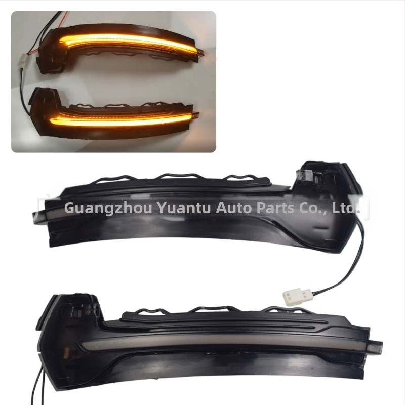 Audi A3 8V (2013-2020) Φωτιστικά σήμανσης καθρέπτη οπισθοπορείας — ABS, 12V, 5W, Μοντέλο 8V0 949 101/102, δίχρωμο φωτισμό (κίτρινο με μπλε και λευκές αποχρώσεις)