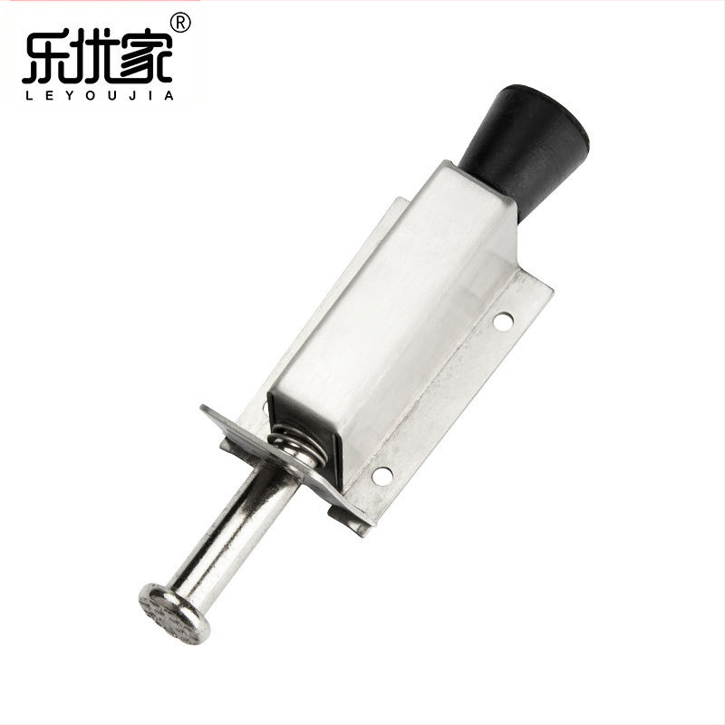 Устройство за фиксиране на врати, неръждаема стомана, модел 2012, наземен монтаж, повърхностна обработка wire-drawing, автоматично управление