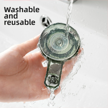 Siurbimo kilpa su pasukamu kabliu, be gręžimo, lipnus laikiklis namų naudojimui, plastikas, vienas kabliukas, apkrova 2 kg