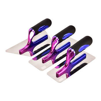 Kehaixin Шпакловачен нож с заоблен ъгъл – неръждаема стомана, модел Putty Scraper, за артистични бои и диатомна кал