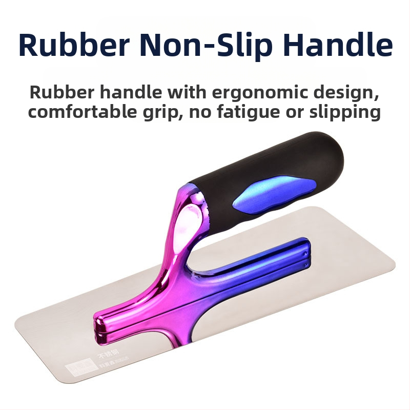 Kehaixin Шпакловачен нож с заоблен ъгъл – неръждаема стомана, модел Putty Scraper, за артистични бои и диатомна кал