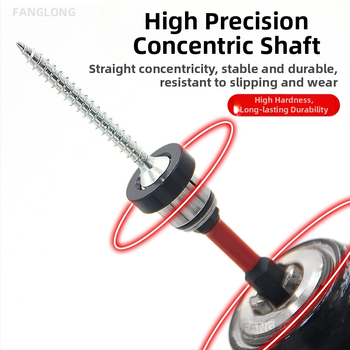 Главичка за позициониране на гипсокартон, регулируема с магнитен пръстен, S2 инструментална стомана, за винтове с кръстосан шлиц в дърводелството и таваните