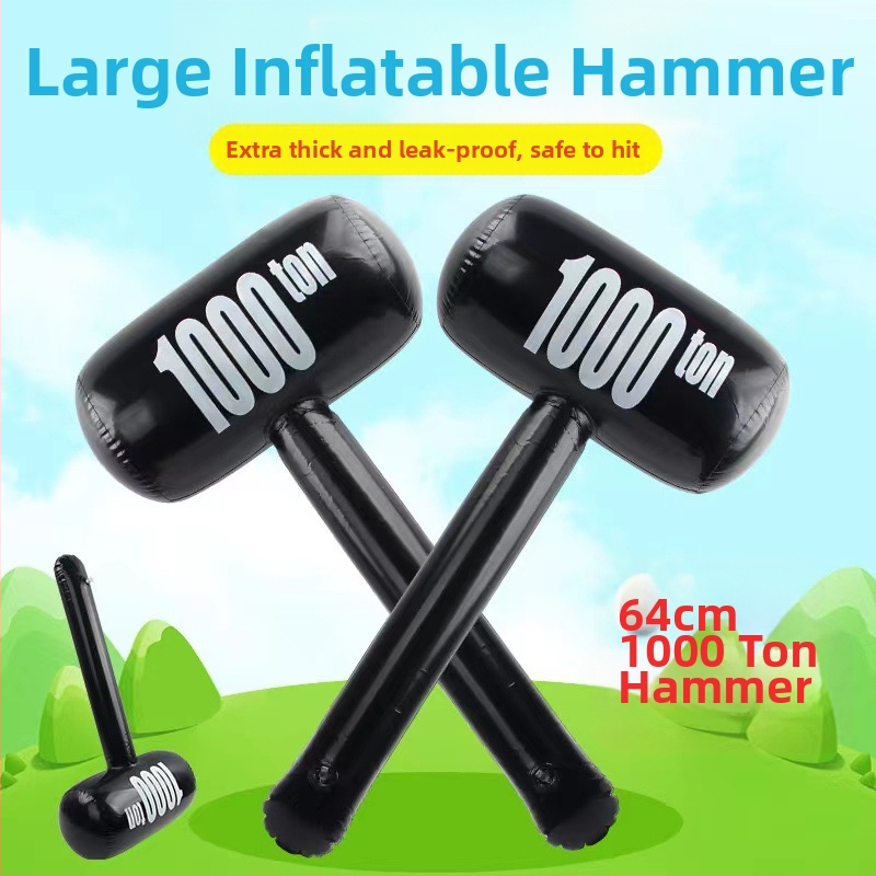 Надуваем чук за деца, PVC материал, пластмасова играчка, подходящ за деца на възраст 4–6 години, опаковка тип Opp bag