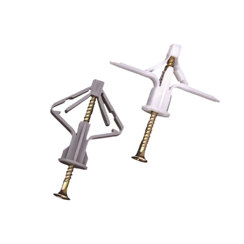 Yimingda πλαστικός εκτεινόμενος βίδας και πλαστικό πώστο για γυψοσανίδα και κενά τούβλα, γαλβανισμένη επιφάνεια, GB846, Κατηγορία Α, Απόδοση 4.8