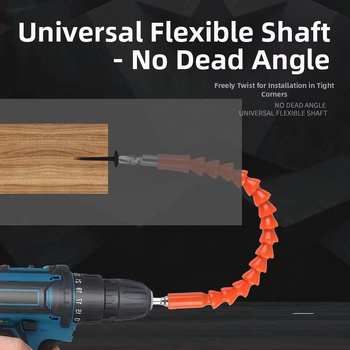 Γενική ευέλικτη κεφαλή άξονα για ηλεκτρικό κατσαβίδι | ευκαμπτος και περιστρεφόμενος άκρη | υλικό: μοβ σανδαλόξυλο | μάρκα: Other