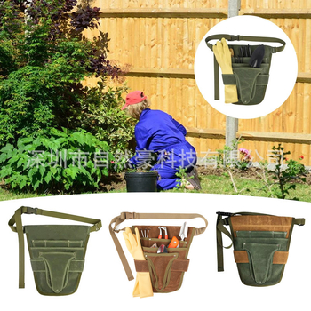 Τσάντα εργαλείων μέσης από κερωμένο καμβά – Αδιάβροχη θήκη εργαλείων και κιτ υλικών