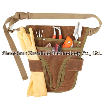 Τσάντα εργαλείων μέσης από κερωμένο καμβά – Αδιάβροχη θήκη εργαλείων και κιτ υλικών