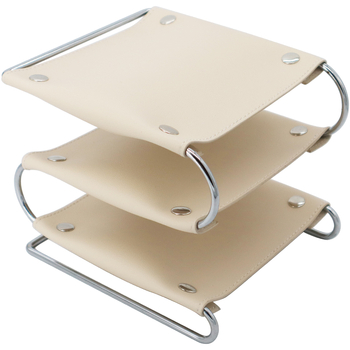 Κουτί αποθήκευσης γραφείου με πολύεπίπεδο δερμάτινο-σιδερένιο ράφι για κλειδιά και φωτογραφίες – Μοντέλο 8888, χωρητικότητα 18L