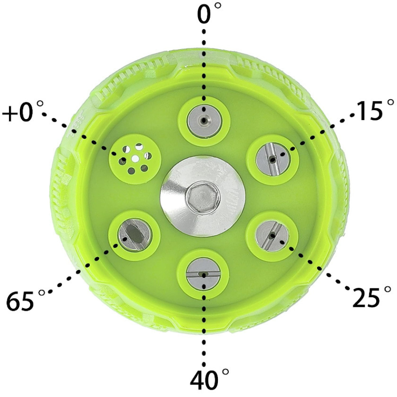 Šeši viename greitos jungties aukšto slėgio plovimui, vyriško galo jungtis, iš inžinerinės plastiko, prekės ženklas Regg, automobilių plovimui