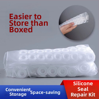 Csap- és zuhanycsőhöz való gumi tömítés, sík O-gyűrű, fagyálló, magas hőmérséklet-tűrés