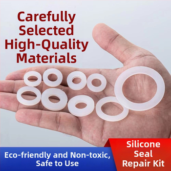 Csap- és zuhanycsőhöz való gumi tömítés, sík O-gyűrű, fagyálló, magas hőmérséklet-tűrés