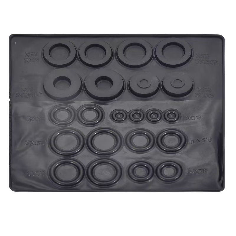 Csap- és zuhanycsőhöz való gumi tömítés, sík O-gyűrű, fagyálló, magas hőmérséklet-tűrés