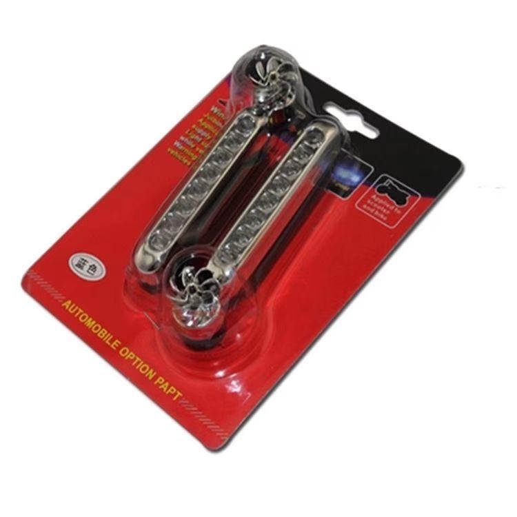 Automašīnas priekšējā restes dienas gaismas — ABS LED, 12V, 8W, 0,2A, kalpošanas laiks 100000h