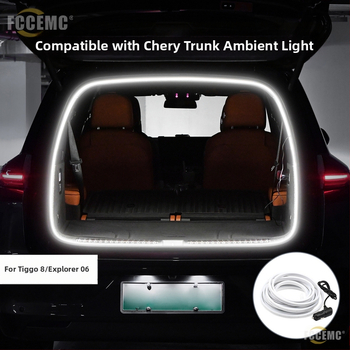 Silikona LED bagāžnieka apgaismojums Chery Tiggo 8 Pro / Explorer 06, 8W, 12-16V