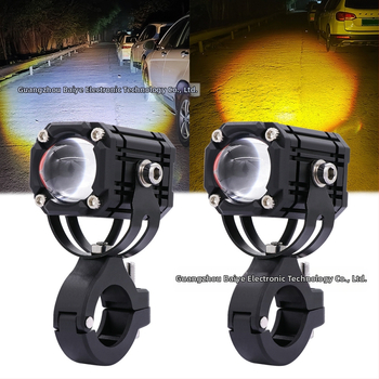 Φωτιστικό LED μοτοσικλέτας Devil Eye - σώμα αλουμίνιο+PC, 30W, 9-80V, 5000LM
