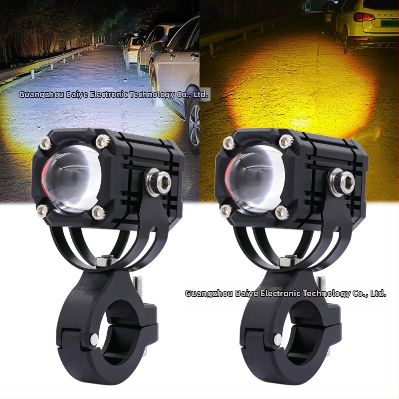 Мотоциклетен LED прожектор Devil Eye - корпус алуминий+PC, 30W, 9-80V, 5000LM