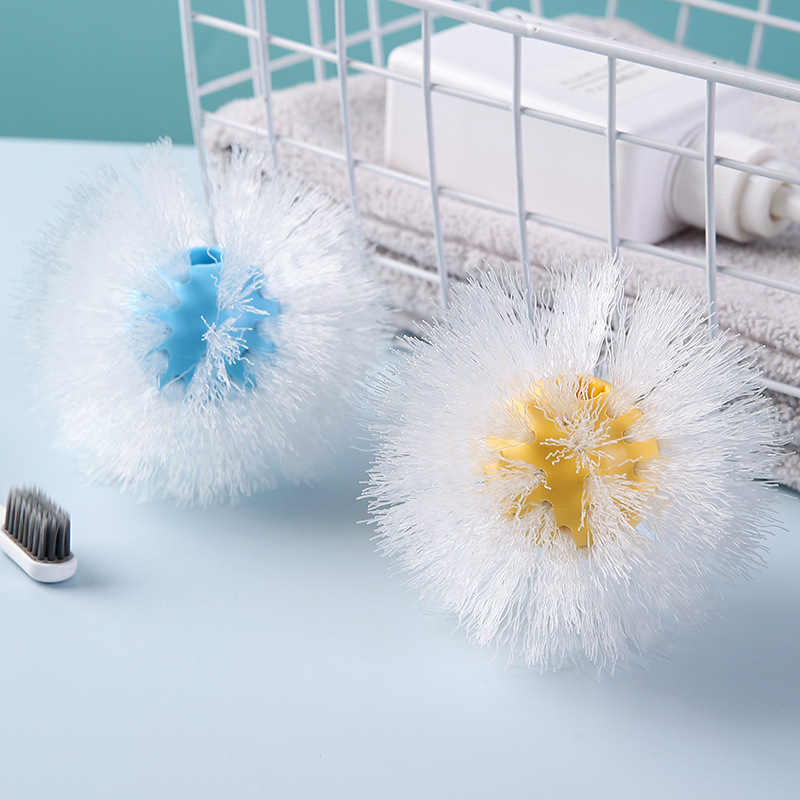 Антизаплитваща перална топка с четка за перални машини — PP материал, марка Long Cocoon, пусната през 2024 г.