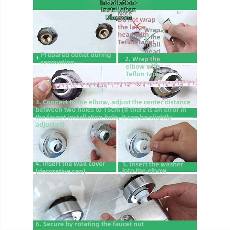 Вградена в стената двойно управление смесител за гореща и студена вода с медено тяло за баня, скрит монтаж — модел QJD-XBD; работно налягане 0,6 MPa; температура на горещата вода до 90°C.