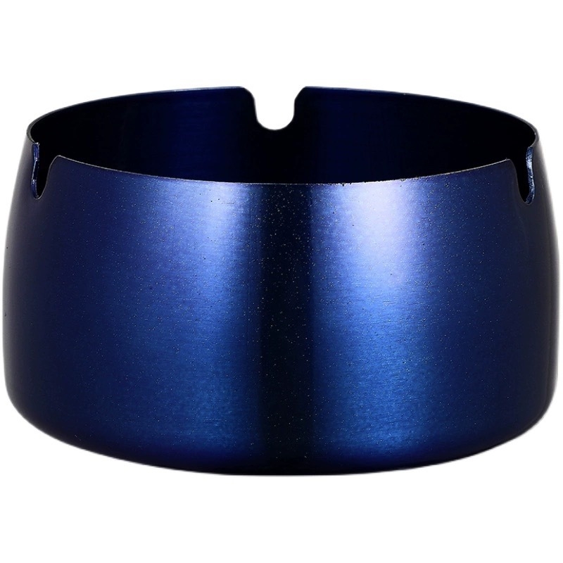 Rozsdamentes acél hamutartó tárolóval és logóval, minimalist dizájn