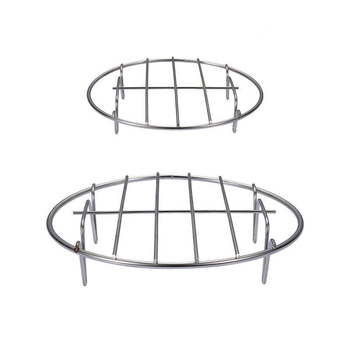 Gaisa frī frīti piederumi — tvaicēšanas režģis ēdienu un rīsu gatavošanai, daudzfunkcionāls, mūsdienīgs stils