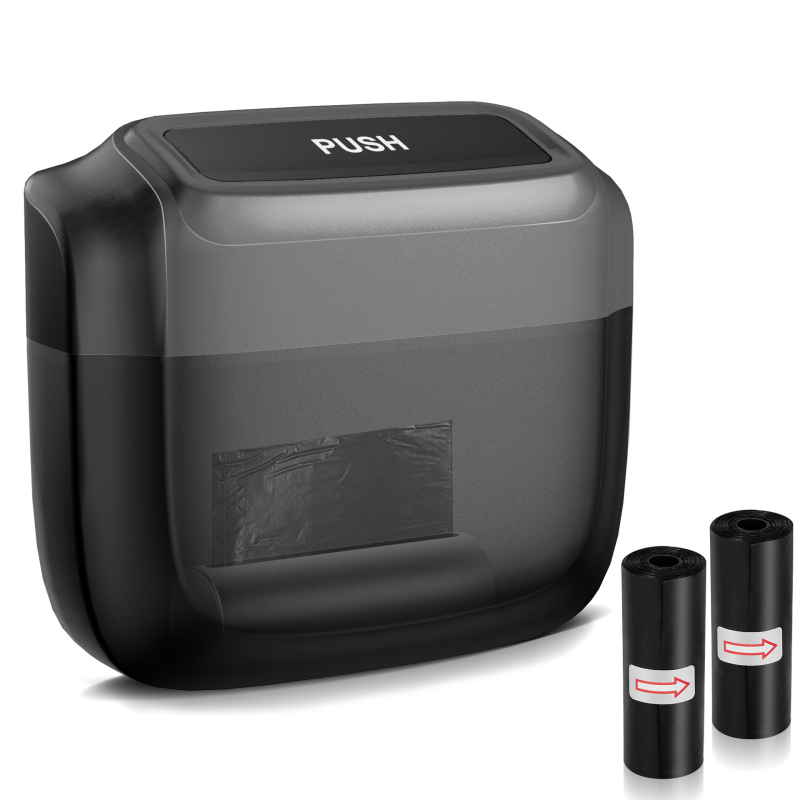 Coș de gunoi auto și cutie de depozitare, montaj agățător pe ușa mașinii, din plastic, universal pentru vehicule, cu posibilitate de imprimare a logo-ului