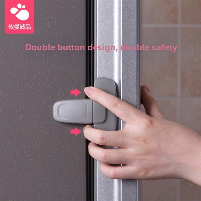 Kūdikių šaldytuvo spyna, vaikų saugos spyna, anti-suspaudimo ir prieigos prie maisto funkcijos, Xiliang