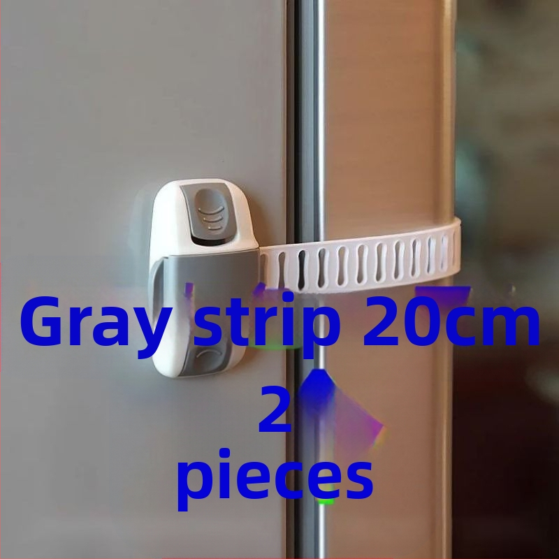 Kūdikių šaldytuvo spyna, vaikų saugos spyna, anti-suspaudimo ir prieigos prie maisto funkcijos, Xiliang