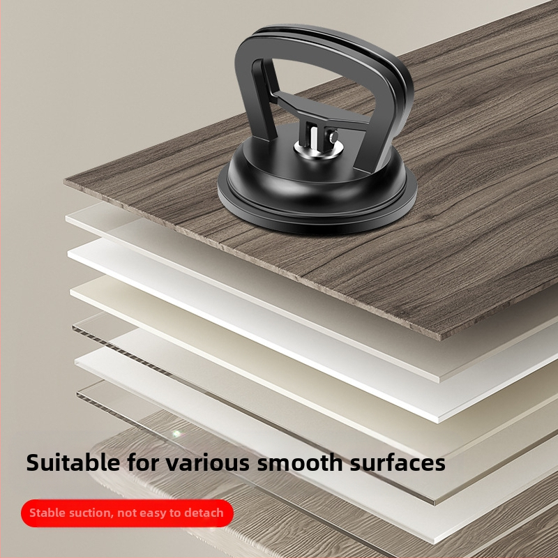 Алуминиева вакуумна чашка за стъкло за повдигане със опции 1/2/3 щипки за работа с плочки — тежък режим, силна всмукване