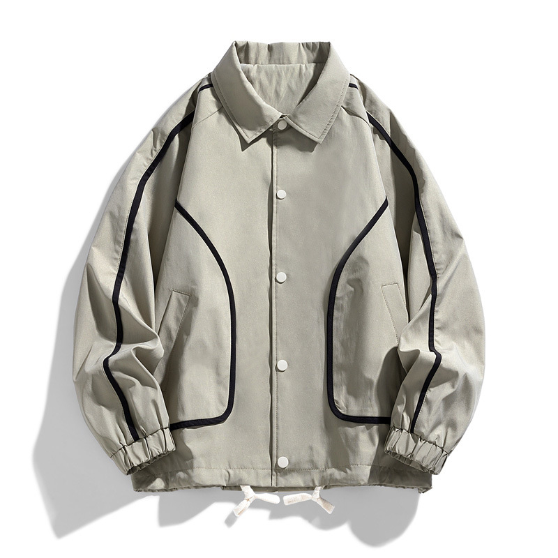 Ανδρικό σακάκι καθημερινής χρήσης: μακριά μανίκια, γιακάς με ρεβέρ, μονόμπραστο κούμπωμα, πολυεστερικό ύφασμα με επένδυση 100% πολυεστέρα, πλαϊνές τσέπες