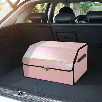 Οργανωτής πορτμπαγκάζ αυτοκινήτου, ύφασμα, χρήση στη σχισμή μεταξύ καθισμάτων, με λαβή, τσάντα αποθήκευσης για ανάρτηση