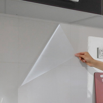 Αυτοκόλλητο τοίχου κουζίνας, ανθεκτικό σε λίπος και υγρασία, αντιμολυσματικό