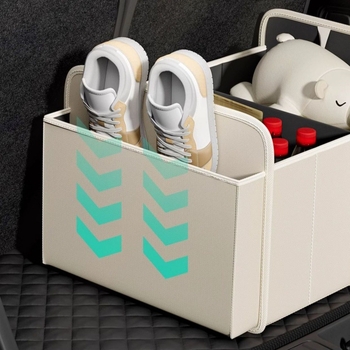 Πτυσσόμενο κουτί αποθήκευσης πορτ-μπαγκάζ αυτοκινήτου, 65L, υφασμάτινο, αδιάβροχο, με χερούλι, κατάλληλο για όλα τα οχήματα