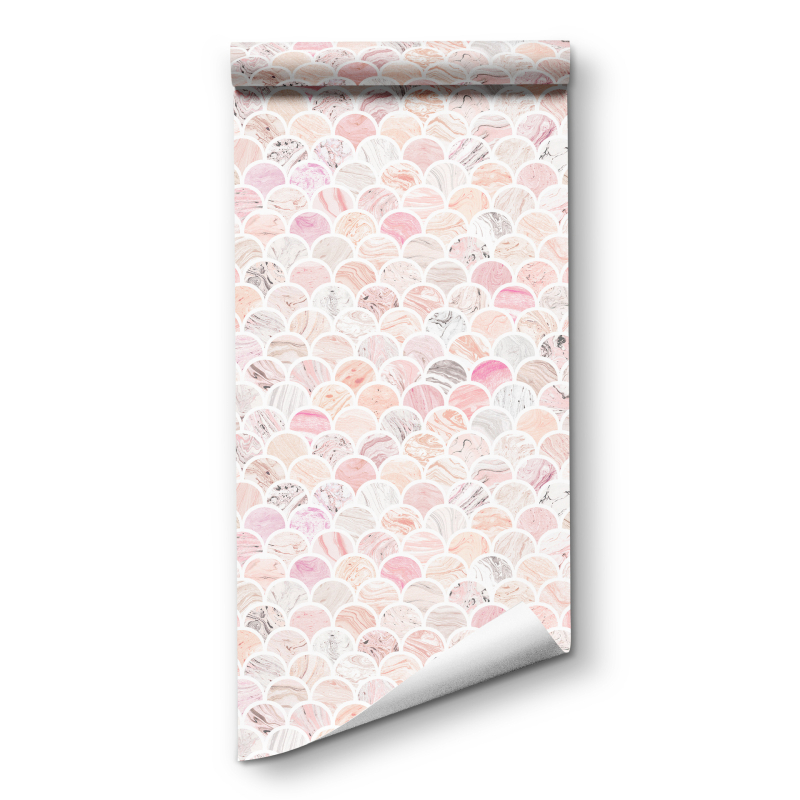 Lipnios PVC tapetai vaikų kambariui su matinės tekstūros paviršiumi — Hongli ženklas, modernus ir paprastas stilius