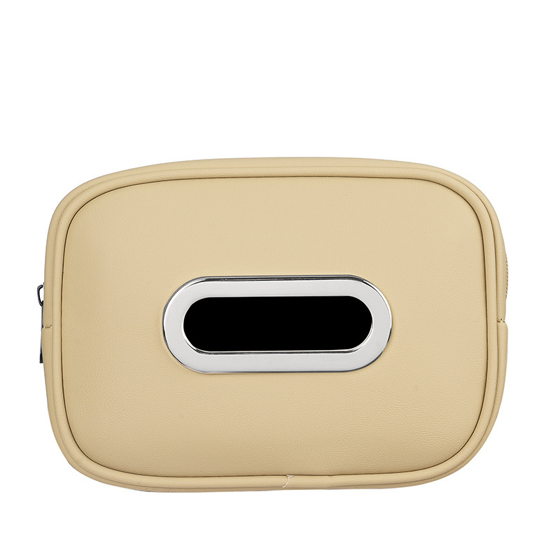 Δερμάτινο κουτί χαρτοπετσέτων αυτοκινήτου με ιμάντα, μάρκα Car Sail Family; κατάλληλο για υποβραχιόνιο και πίσω πάνελ καθίσματος; Διαθέσιμη εξατομίκευση